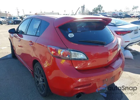 2010 Mazda Mazdaspeed3 Sport from USA, damaged, VIN JM1BL1H33A1352375
